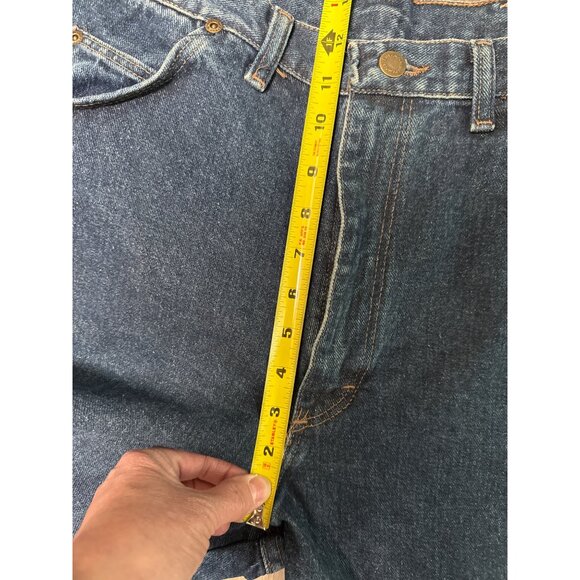 Vintage Wrangler Mens Relaxed Fit Jeans 36x34 Blue USA Denim 97601 ND - Picture 6 of 12